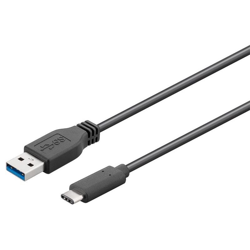 Conexión USB-C 3.1 macho - USB-A 3.0 macho