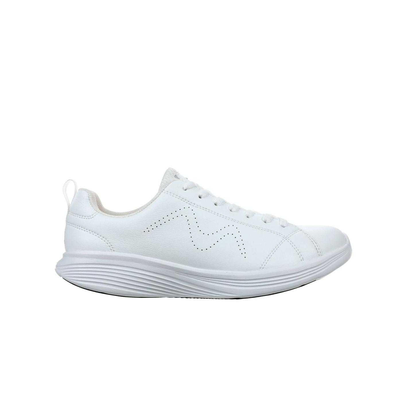 MBT REN LACE UP WHITE - Máximo confort - Amortiguación superior - Suela con alto nivel de balanceo