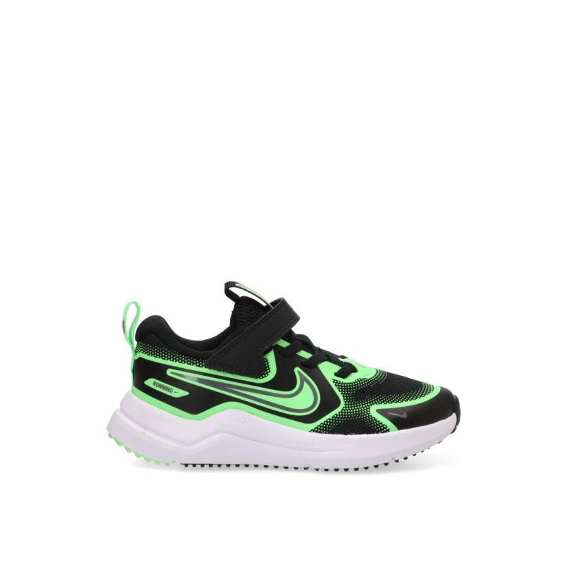 Zapatillas Running Nike - Niño - Suela Plana - Modelo Hm4400 - Color Negro