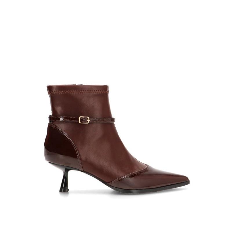 Botin Weekend Gioseppo - Mujer - Tacón Medio - Modelo 76135 - Color Marron