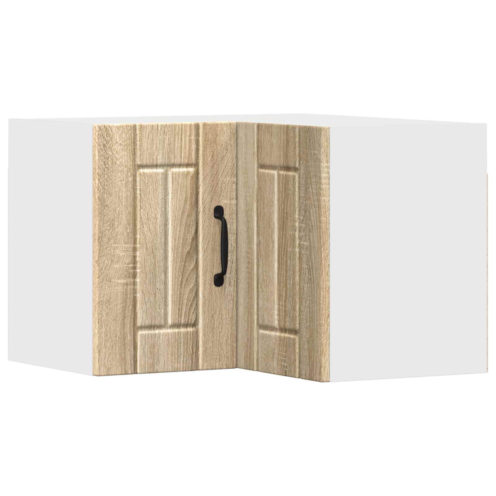 vidaXL Armario Esquinero de Pared LUCCA 57 x 57 x 40 cm Multicolor