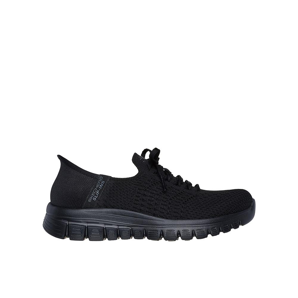 Skechers Graceful - First Blush Zapatillas deportivas para mujer negras en textil 84288
