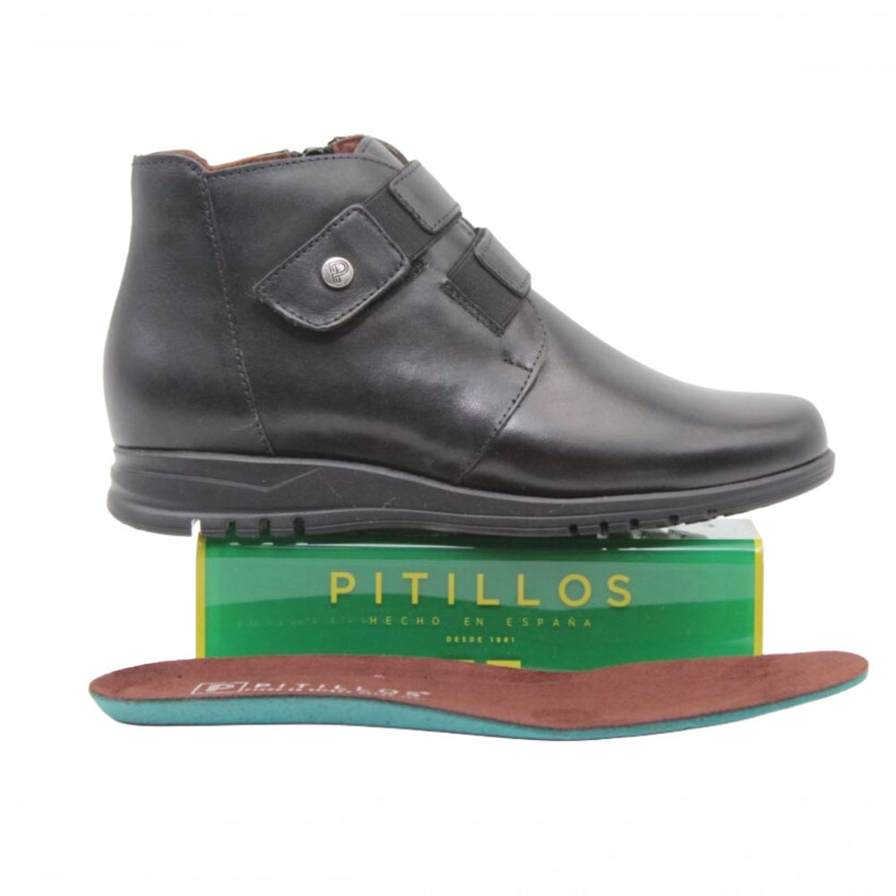 Botines Pitillos 20203 en color Negro