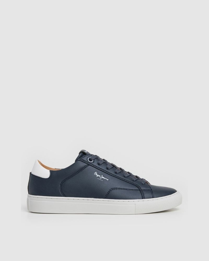 PEPE JEANS PMS00048 JOE BASIC Zapatillas Bajas Hombre Azul