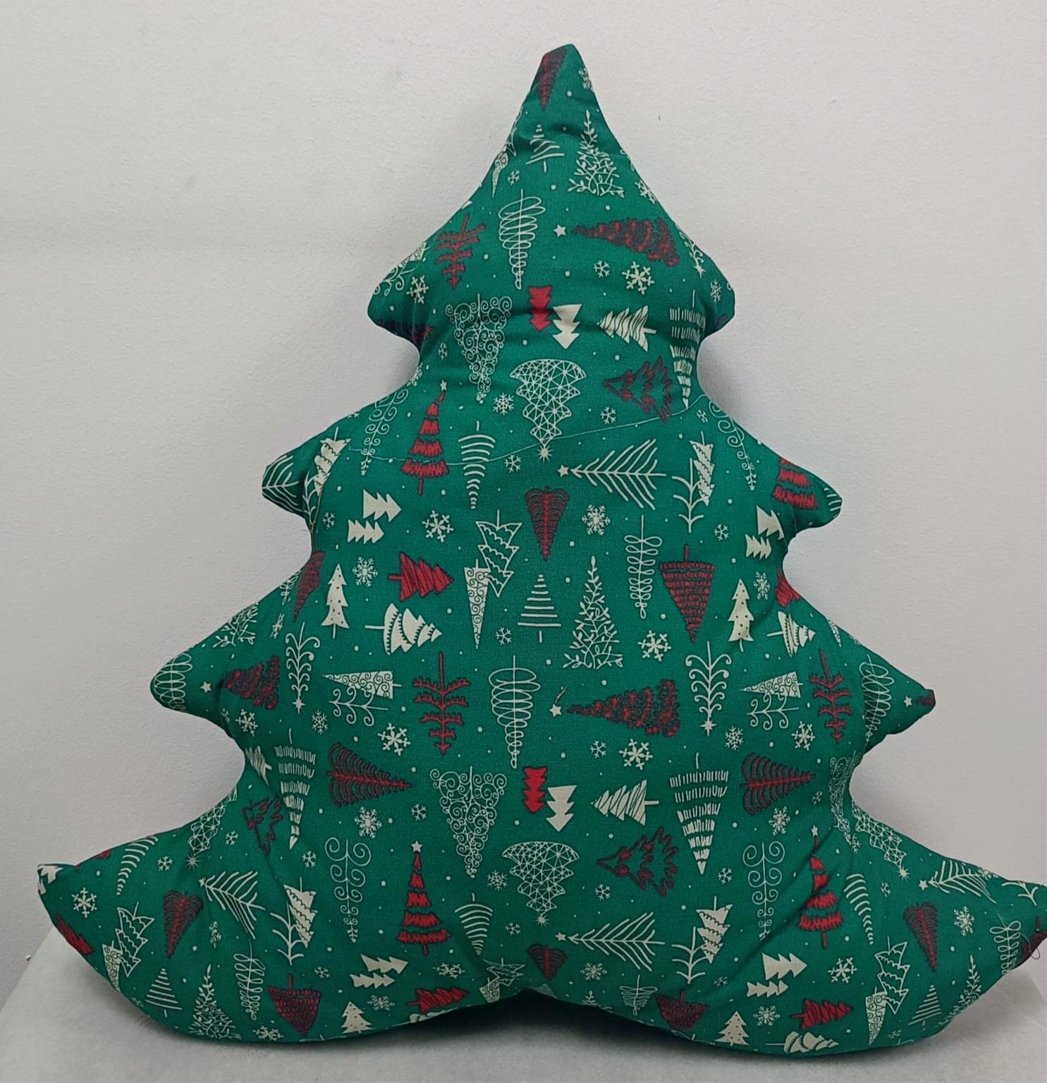 Cojín árbol de navidad con picos _ Ruicor Textil