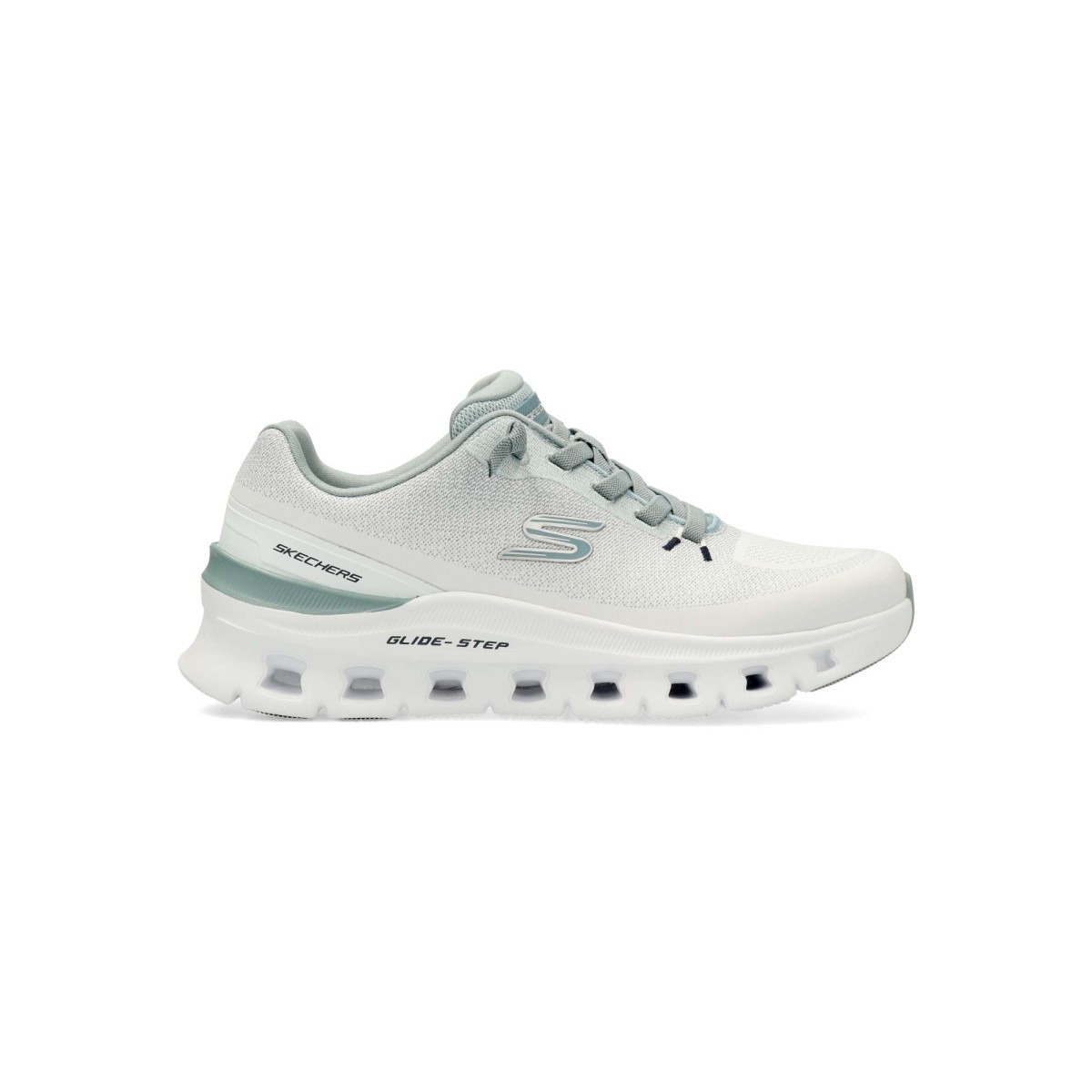 Skechers - Zapatillas deportivas vegano Glide-Step Pro Waverra para mujer con plantilla Air-Cooled Memory Foam y entresuela geométrica Glide-Step