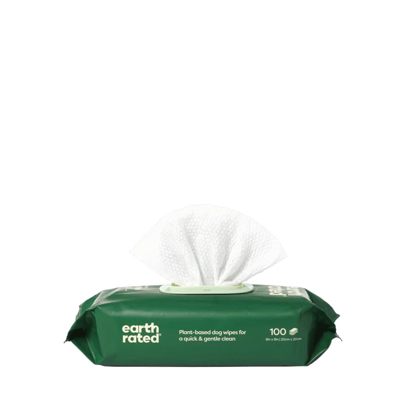 Earth Rated Toallitas Sin Perfume 100Unds - 100 Couches