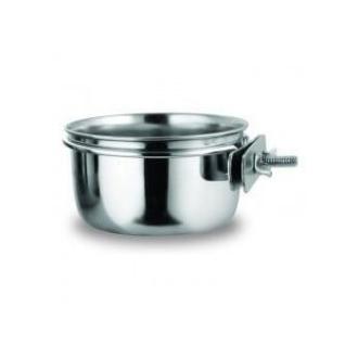 Comedero acero inox. con soporte 900 ml Copele