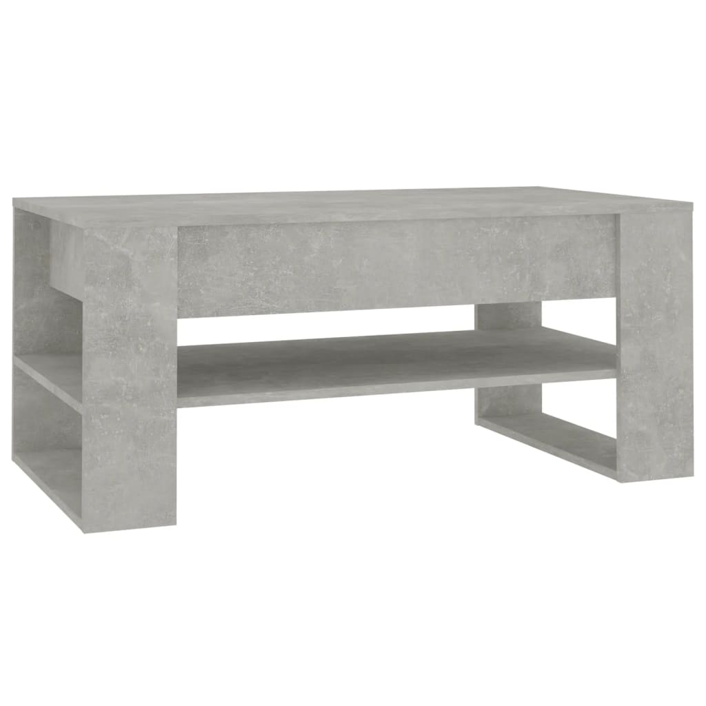 Vidaxl Mesa de Centro Madera de Ingeniería 102x55x45 Cm Blanco