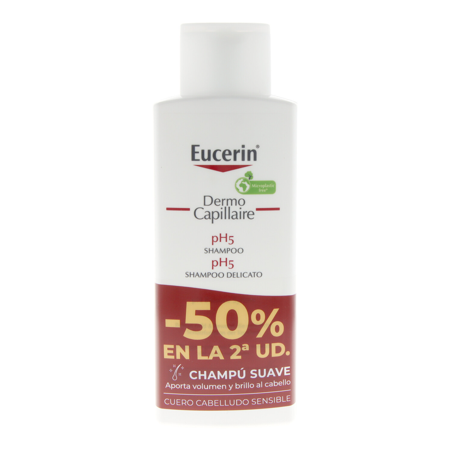 Eucerin Champu Suave Ph5 2x250ml Promo