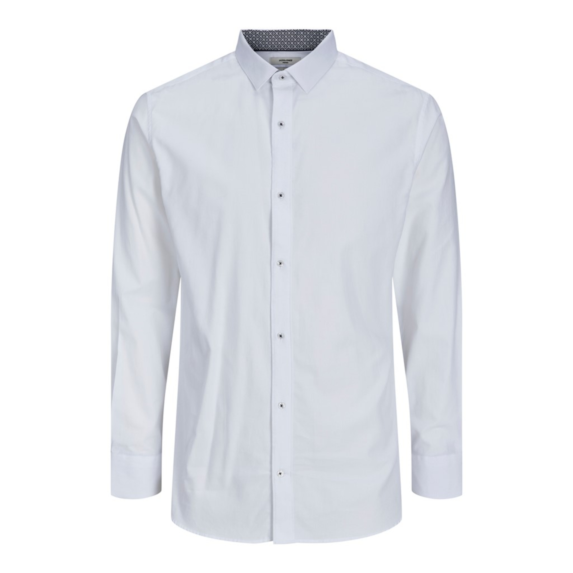 JACK&JONES Hombre Camisa Larga Corta Vestir Casual 28314