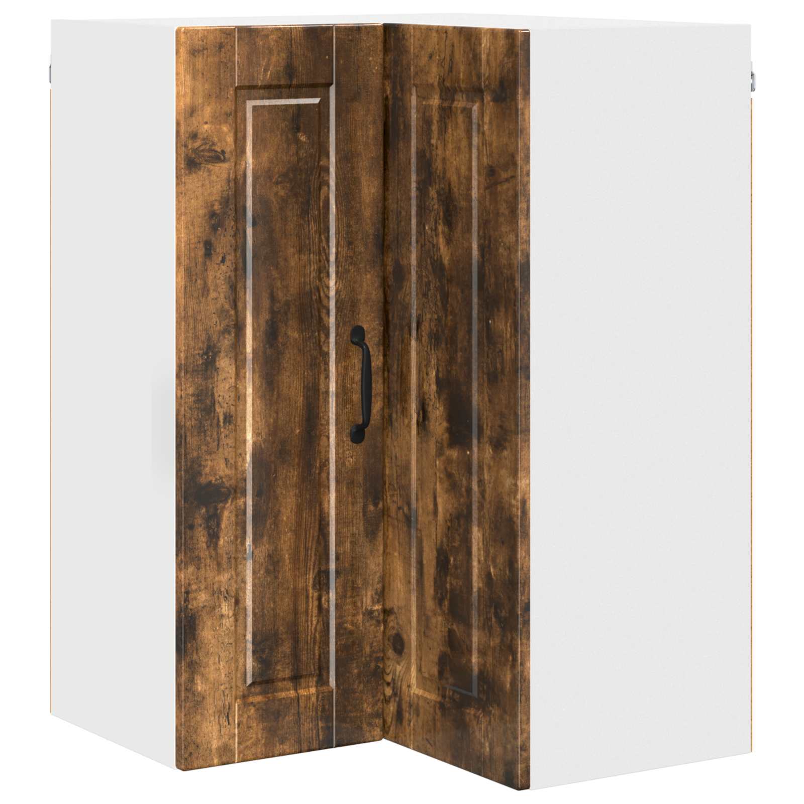 vidaXL Armario Esquinero de Pared PORTO 57 x 57 x 80 cm Multicolor