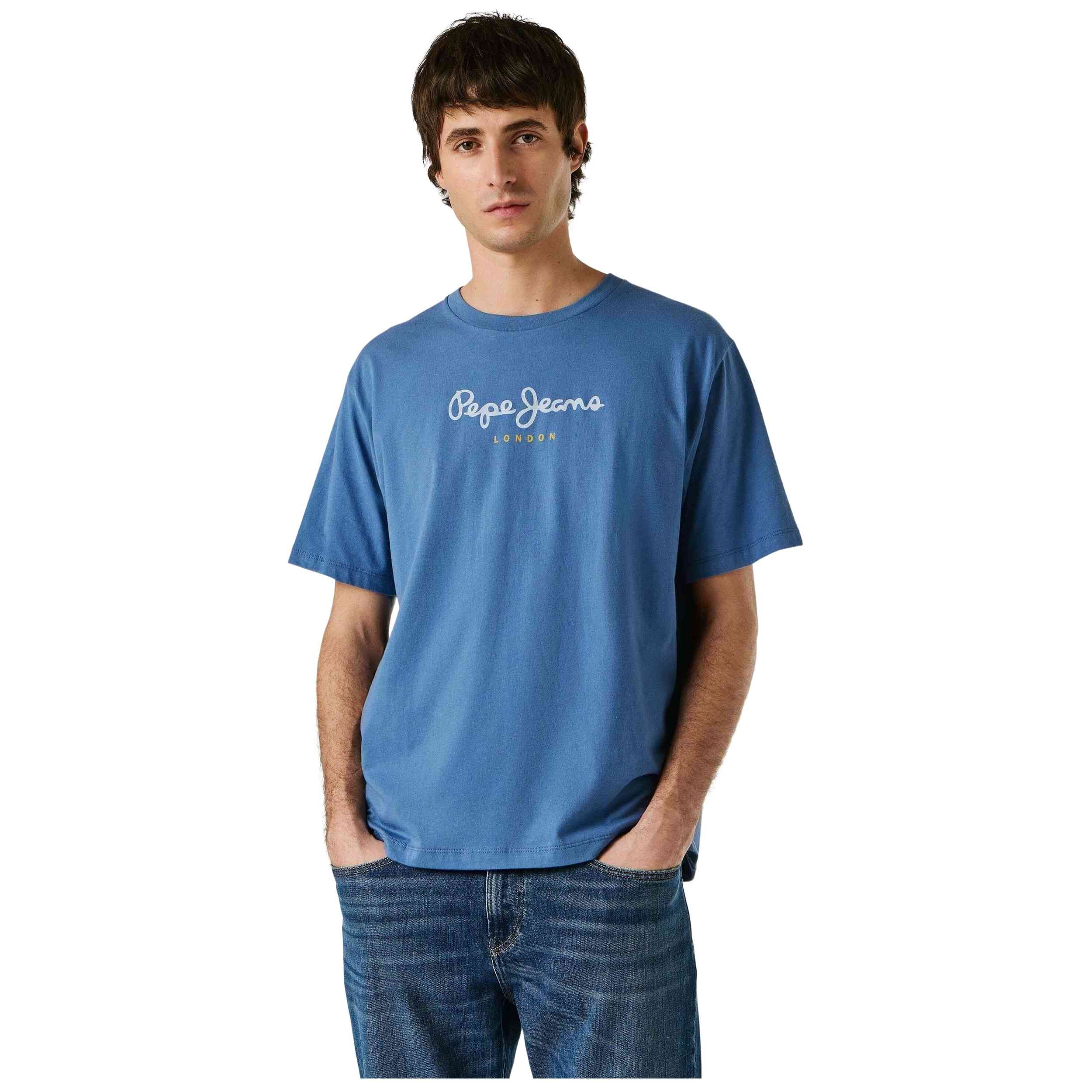 Camiseta De Manga Corta Pepe Jeans modelo PM5010178-576 para Hombre en color Azul