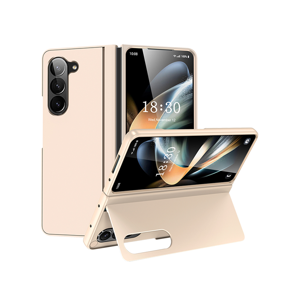 Carcasa PACIFICO para Samsung Z Fold 5/6/7/8/Z Fold 8 Ultra, funda plegable con soporte, 5 tonos de color, protección antiimpacto