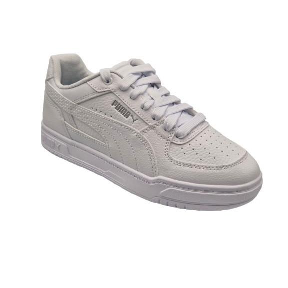 Puma - Zapatillas deportivas Caven III Jr para niños y niñas, color blanco, ideales para entrenamiento y actividad física diaria