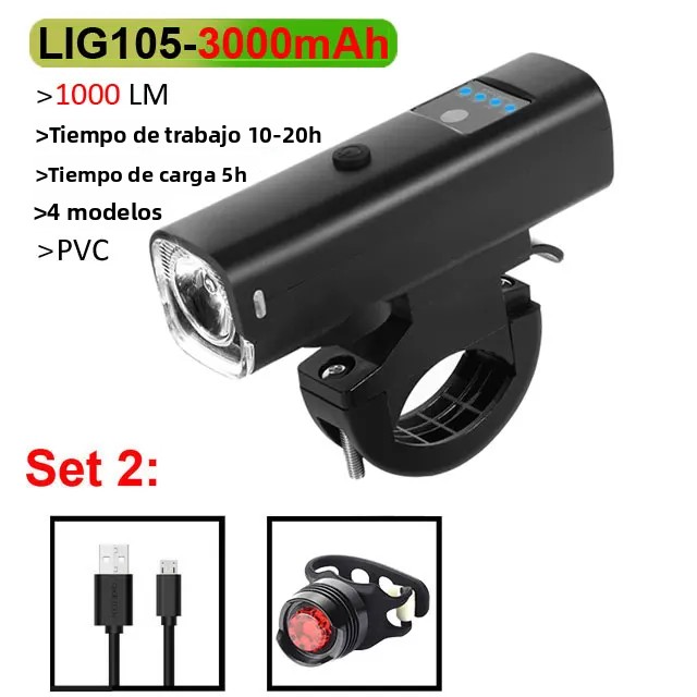 TK Luz De Bicicleta Inteligente NEWBOLER LED USB 3000mAh Antirrápida Para MTB Farol Delantero Ciclismo Luz De Bicicleta Accesorios
