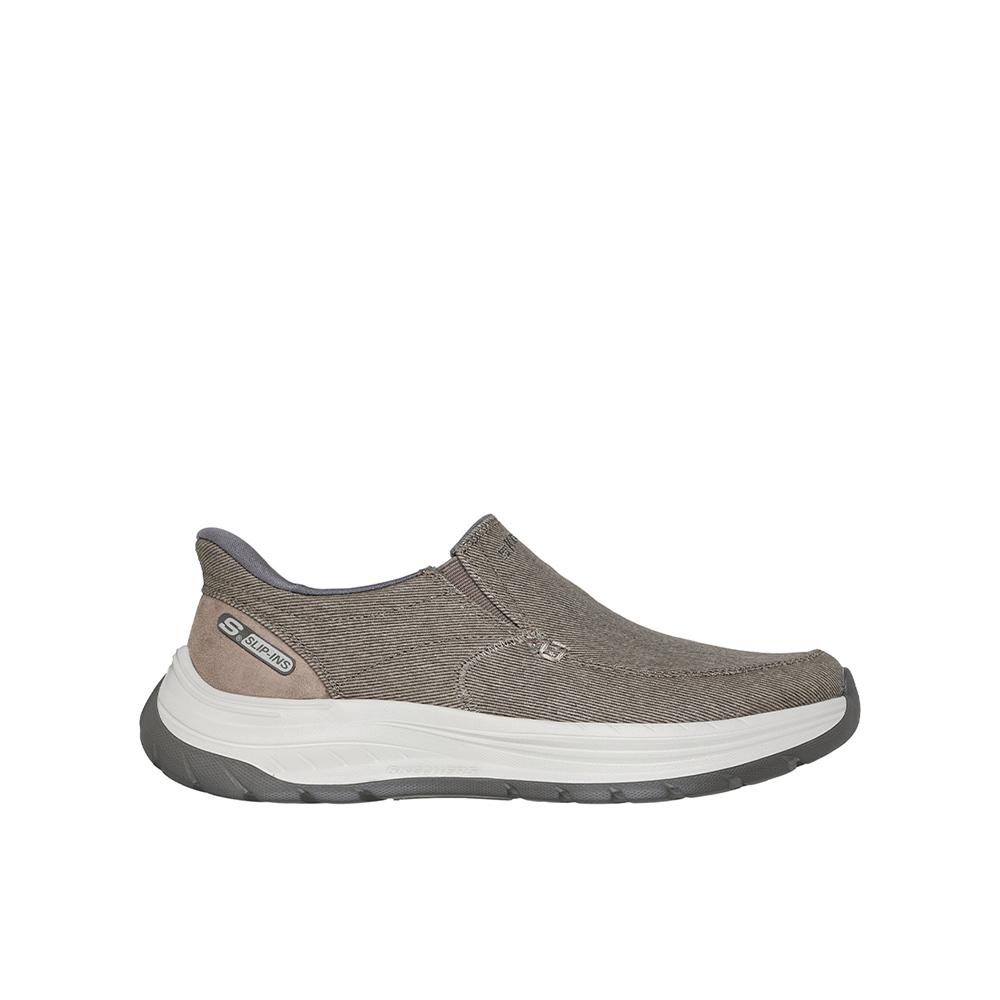 Skechers Relaxed Fit: Decklan - Gulliver Mocasines deportivos para hombre topo en textil 83868