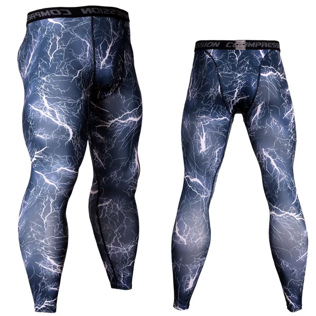 TK Leggings De Compresión Para Hombres Con Secado Rápido Terciopelo Deportivo Entrenamiento Pantalones De Correr FjGym
