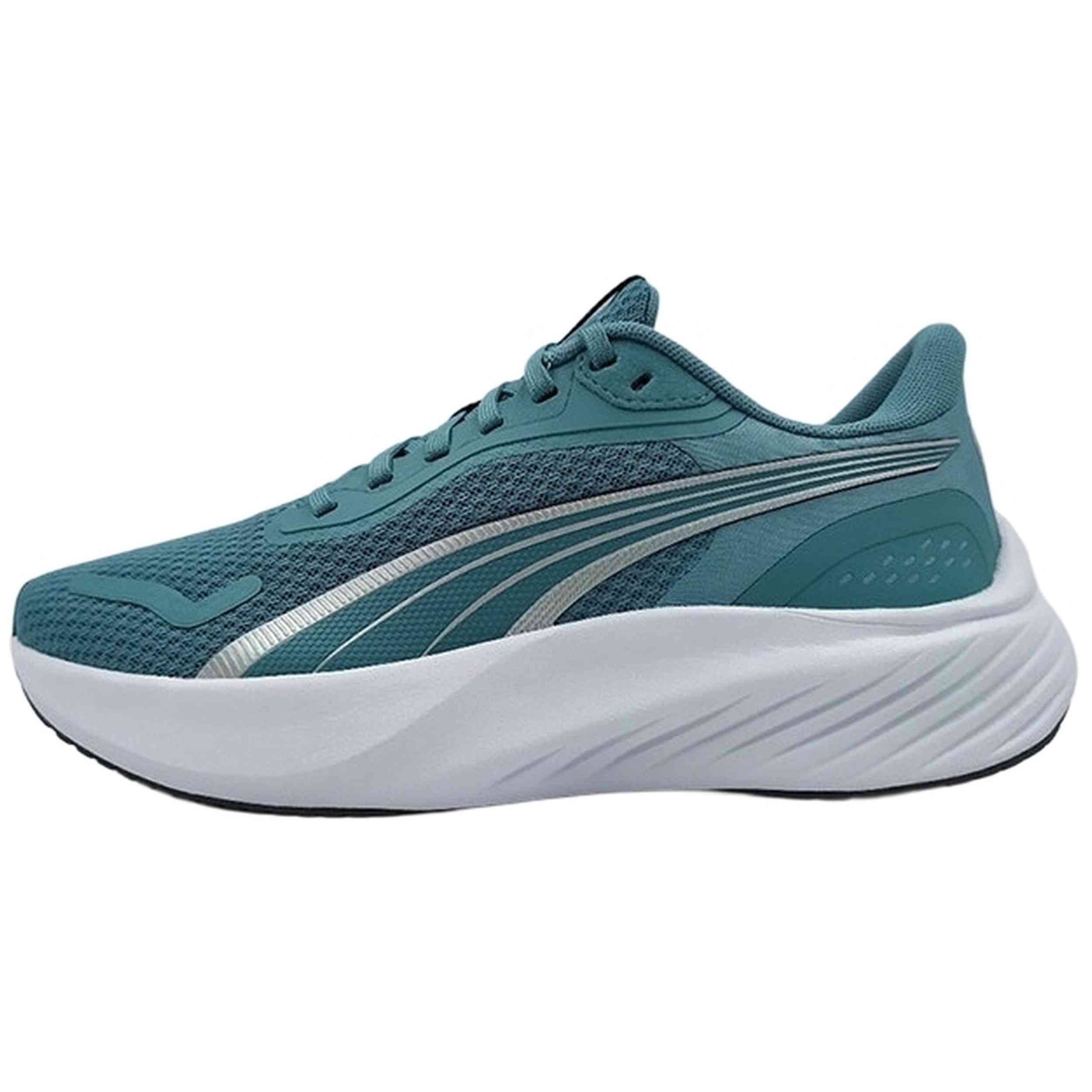 Calzado Puma modelo Pounce Lite en color Verde