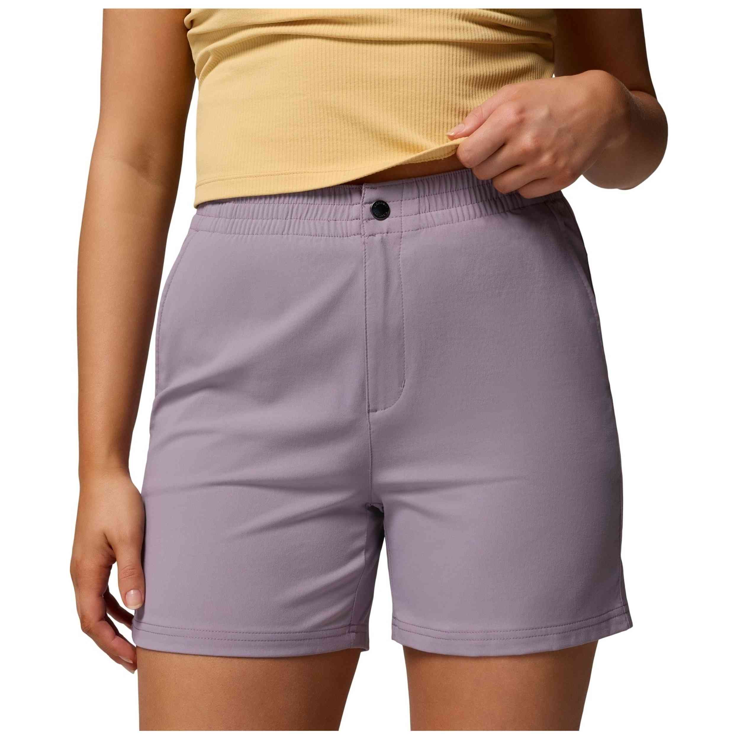 Pantalon Corto Columbia modelo Cedar Crest™ para Mujer en color Morado