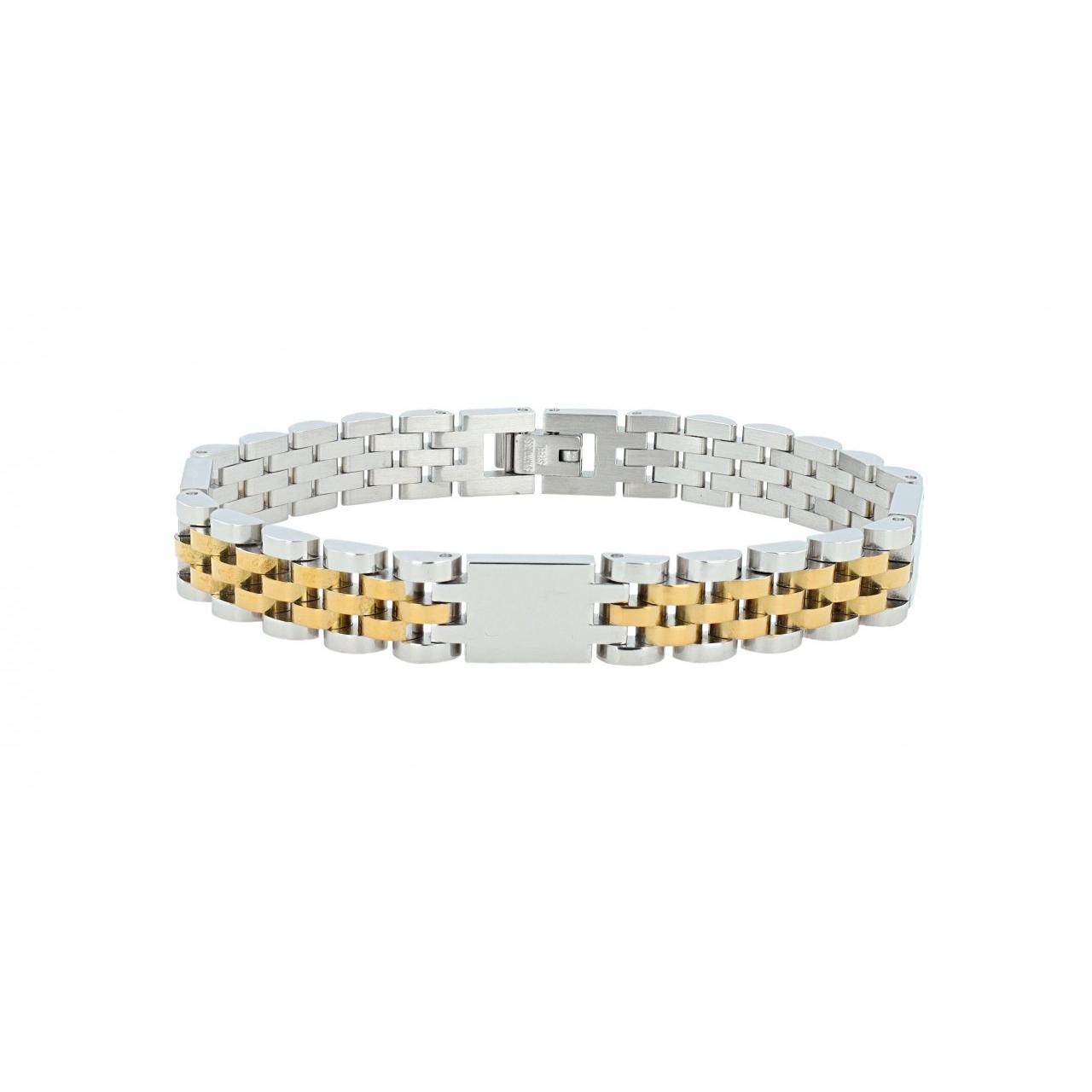 Akzent® Pulsera “Jareth” em Aço Inoxidável - 0653