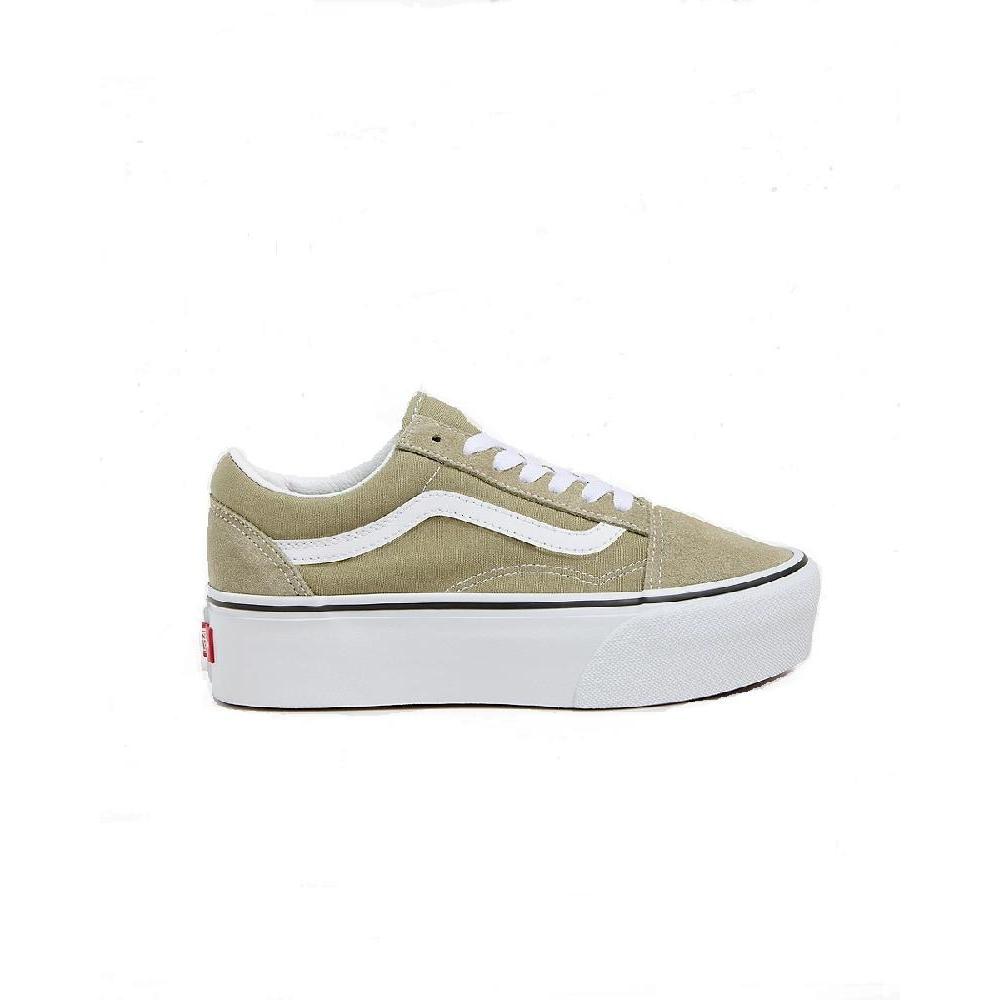 VANS WARD PLATFORM W CANVAS ELM KAKI/BLA D3Z1