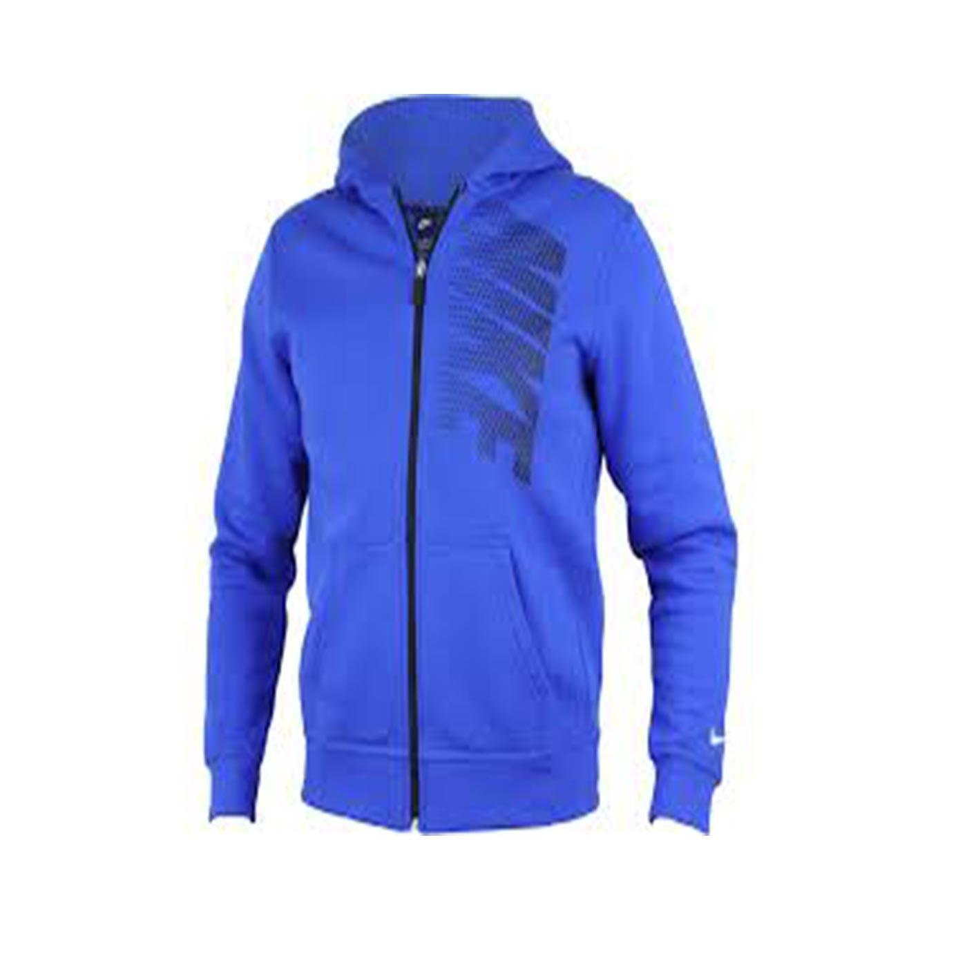 Nike Chaqueta Deportiva Junior Adidas YA 76 Azul con Capucha Cómoda