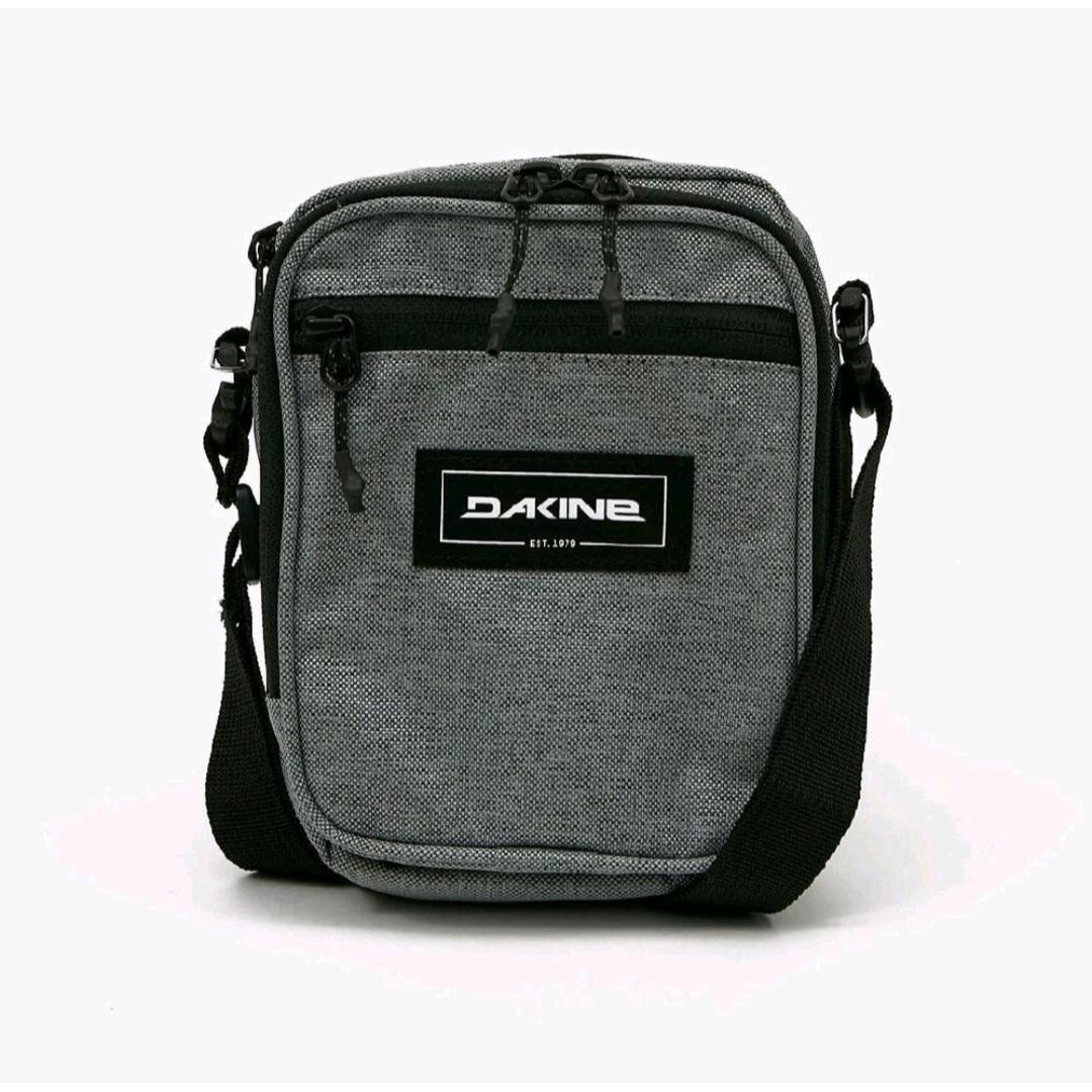Dakine - Bandolera Field Crossbody Bag de poliéster reciclado 100 %, estilo urbano y outdoor, con correa ajustable y sistema transformable para riñonera, color gris jaspeado
