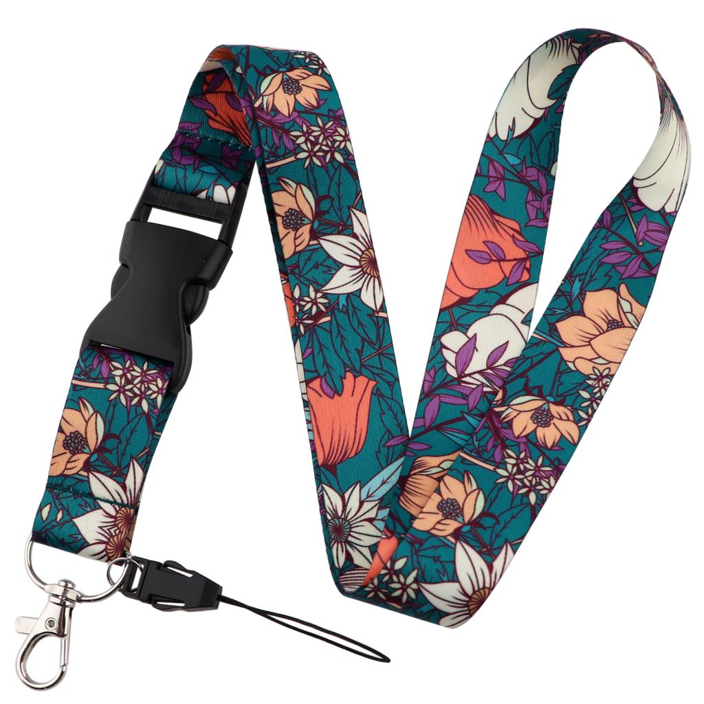 TK Lanyard De Mariposa Estilo Cierre De Cerradura Con Insignia De Rosa Chino ID Lanyard Para Llaves Accesorios De Anime Regalos Para Credito Tarjeta Pas