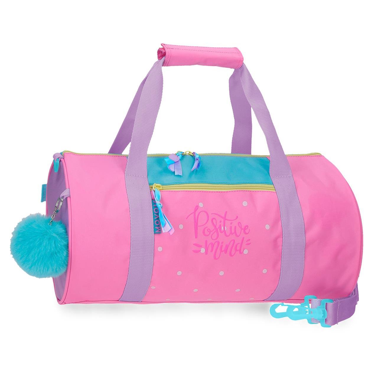 Bolsa de viaje Movom Block rosa