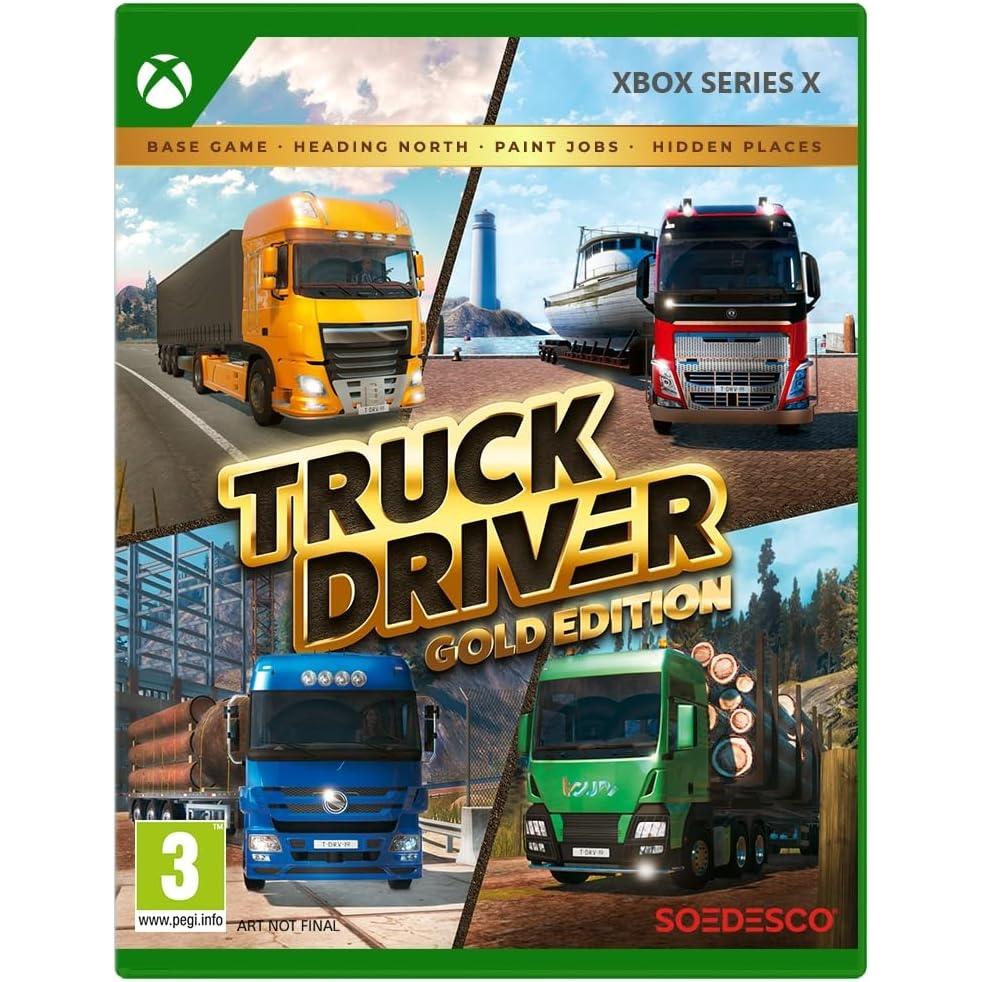 TRUCK DRIVER GOLD EDITION Juego Fisico para consola Microsoft Xbox Series X PAL ES