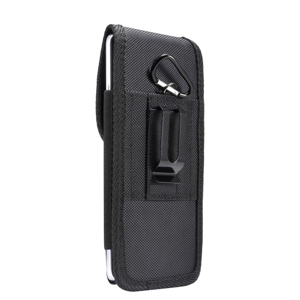Funda Cinturon Vertical para Ulefone Armor 12 5G (2021) Piel y Nylon - Negra