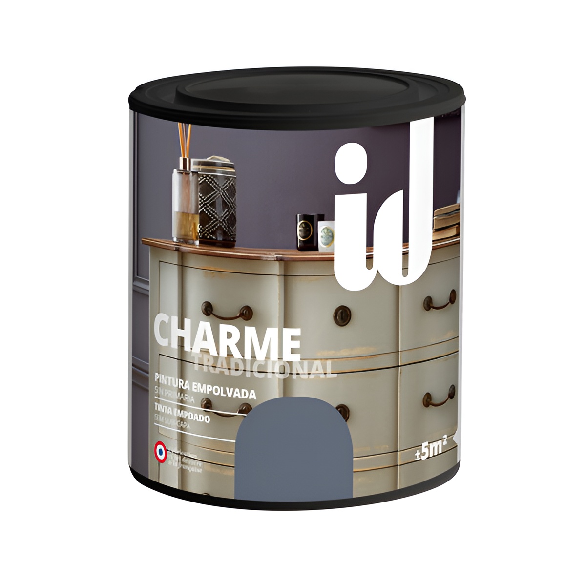 Montó (Valencia) Pintura Charme para Muebles y Madera 500 Ml - Burdeos Cereza Esmeralda Espuma Nieve Nube Perla Plata Prusia Sol Tilo Topo y Turquesa