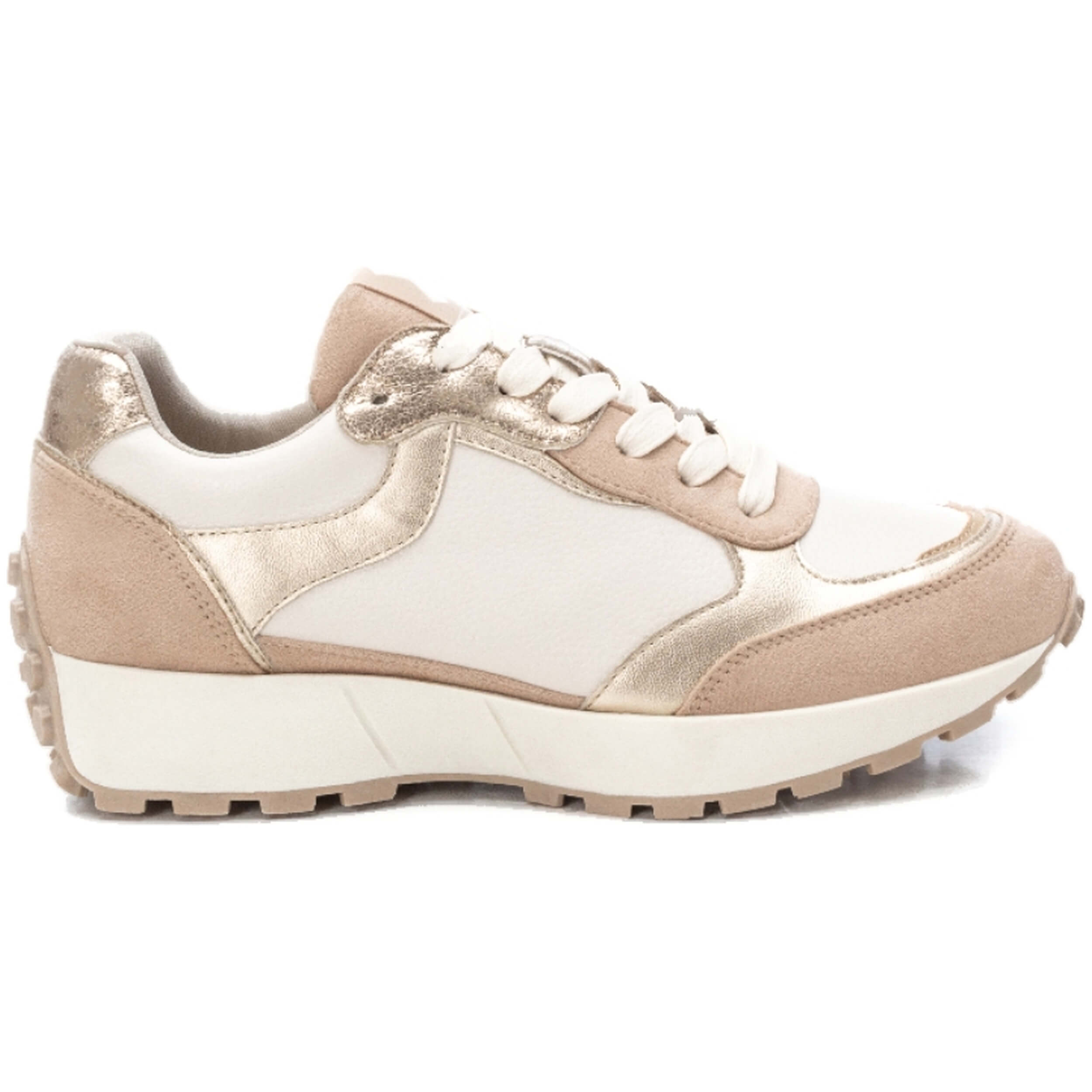 Zapatillas XTI  para mujer en color beige