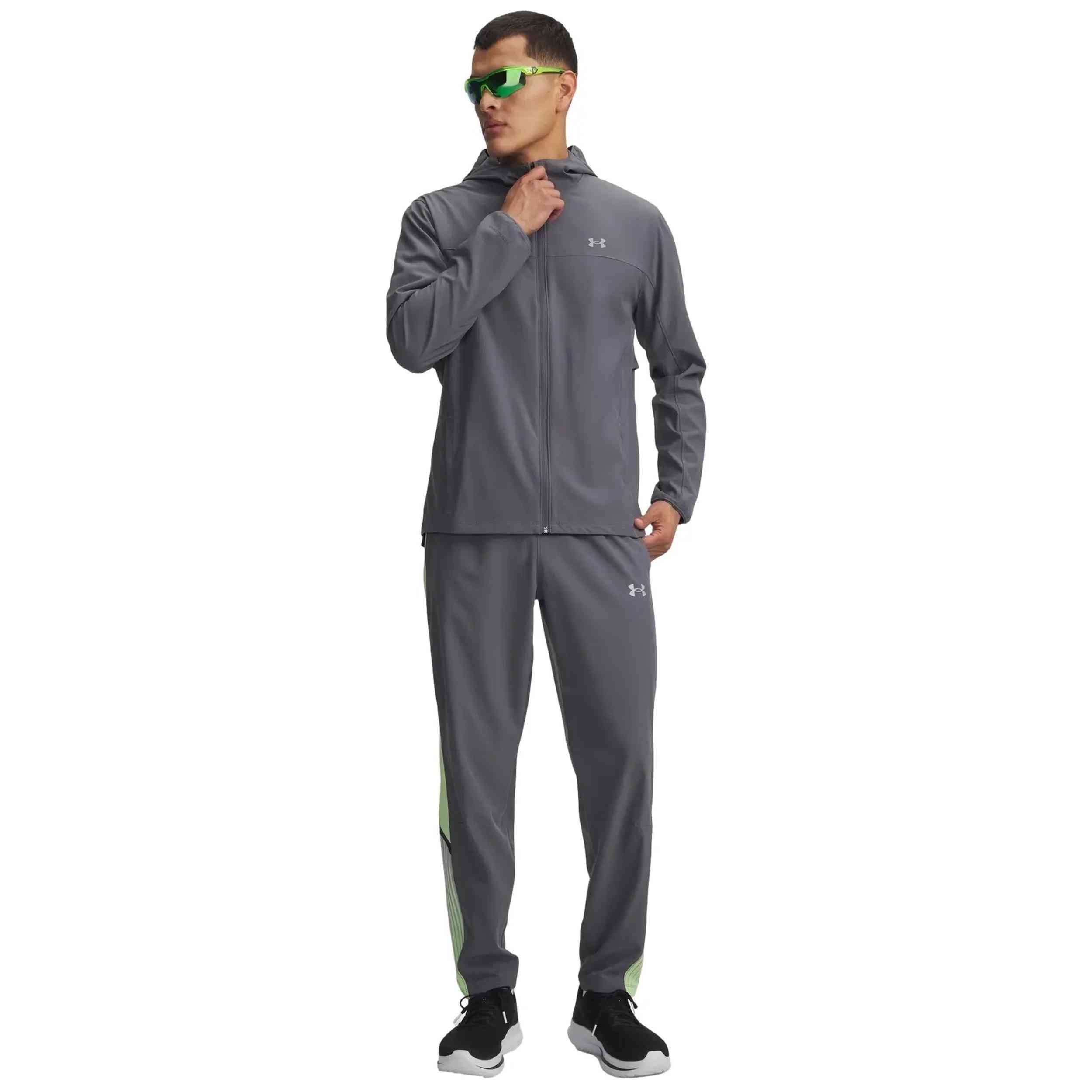 Textil Under Armour modelo Ua Velociti Storm Pant en color Gris