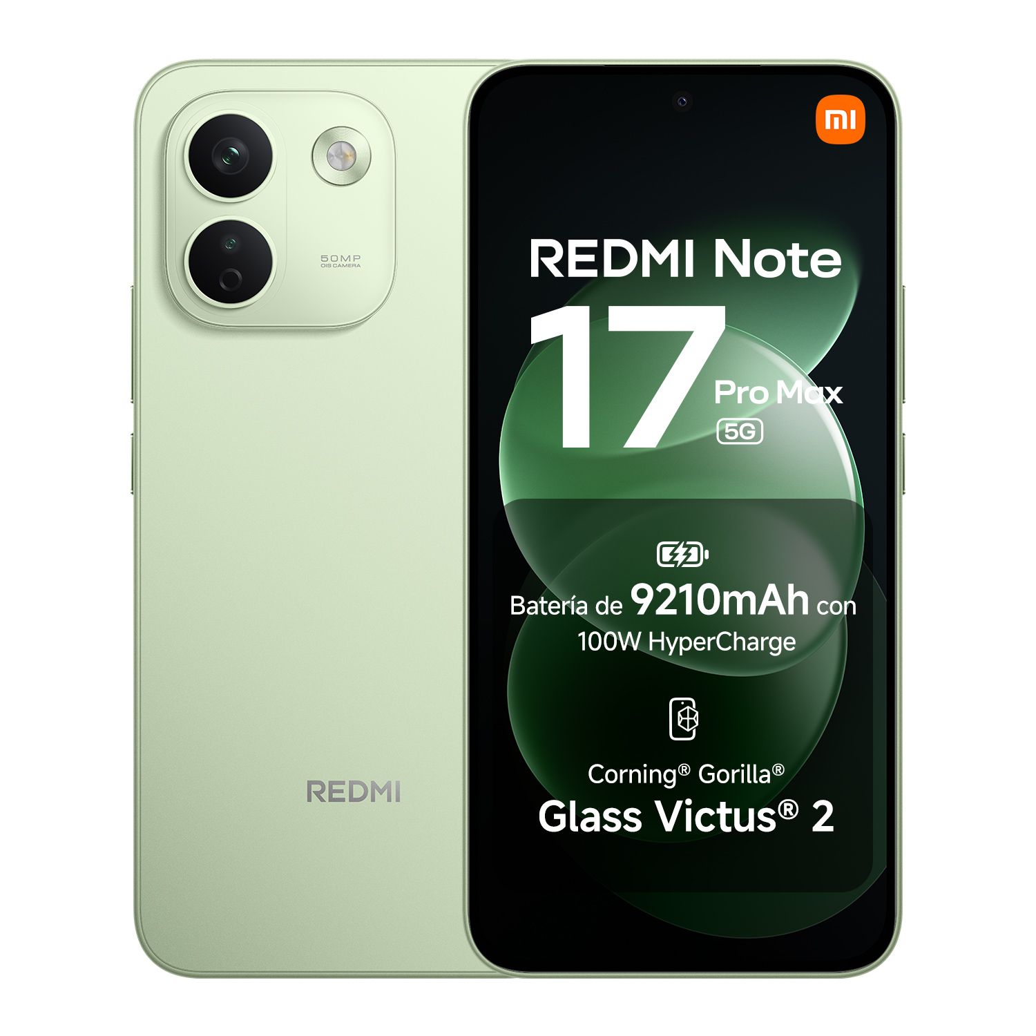 Official | REDMI Note 17 Pro Max 5G, Batería de 9210 mAh con 100 W HyperCharge, pantalla AMOLED CrystalRes 1.5K de 6,83", Sistema de imagen AI ultra nítido