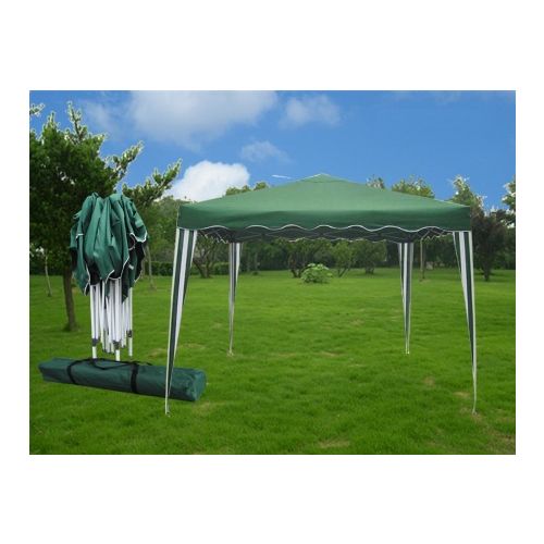 Natuur Cenador Jardín plegable 3x3 metros Carpa Verde nt137296