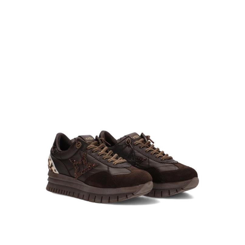 Zapatillas Casual Cetti - Mujer - Suela Doble - Modelo C-1259xl - Color Marron