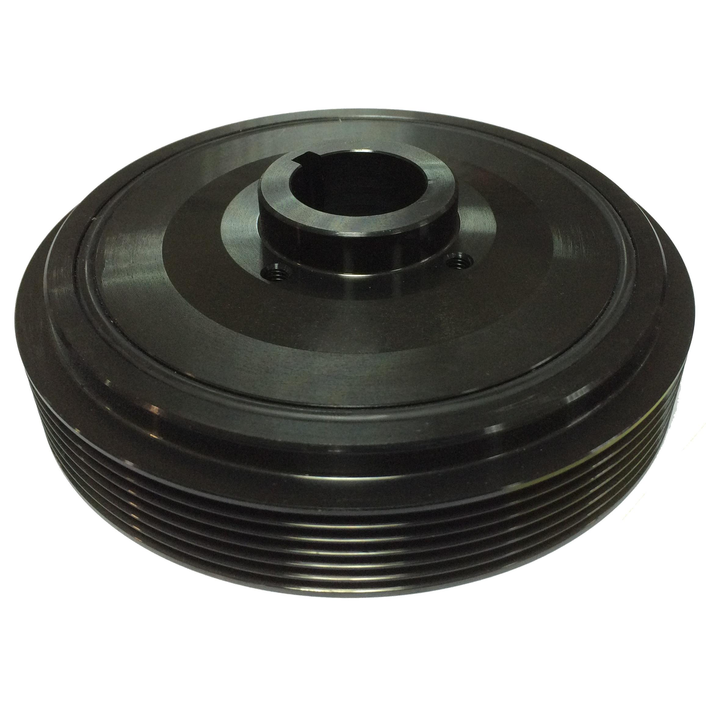 3RG INDUSTRIAL Polea cigüeñal, OEM 46413115, ØE: 153 mm; ØI: 30 mm; W: 44,7 mm; 6PK