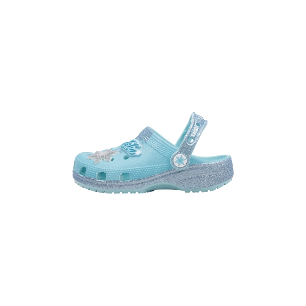 Crocs FROZEN ELSA CLASSIC CLOG K Zuecos Planos Niña Azul