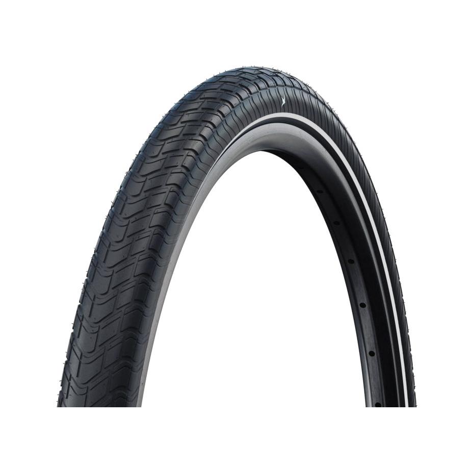 Cubierta Neumatico Rigida Con Reflectante Motion Big Compatible Con 16X2.15 Raceguard Addix Green 55-305 728829