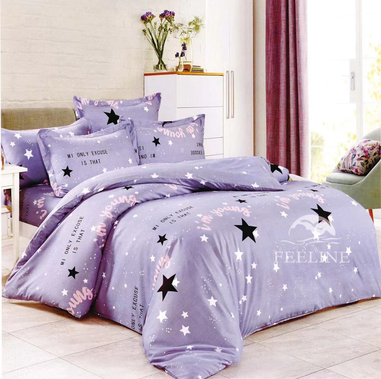 PLSS HOME Juego Funda Nórdico Microfibra Hipoalergénica para Cama 90/135/150/180cm - Edredón 3 o 4 Piezas - Lavable a Máquina