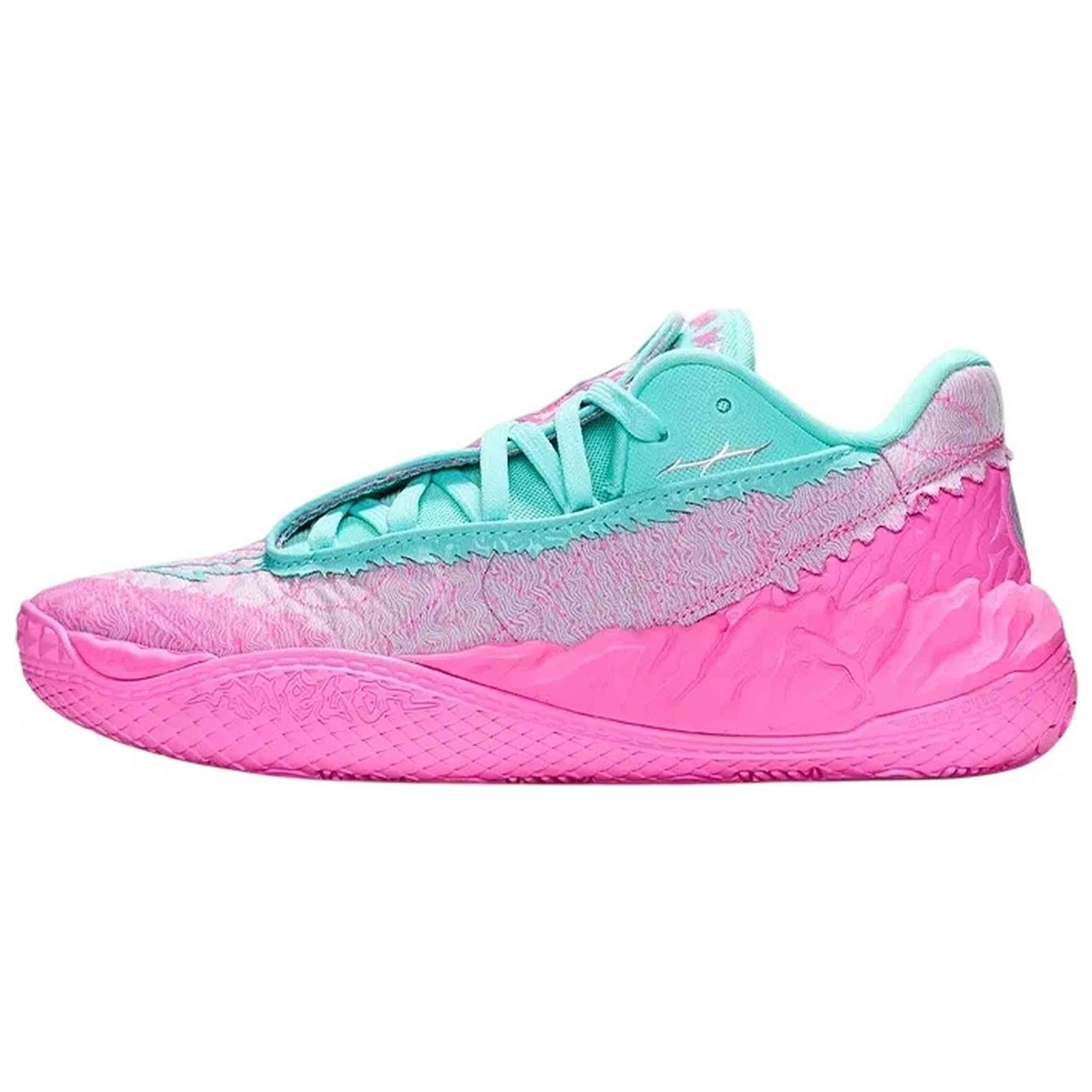 Zapatillas De Baloncesto Puma modelo MB.05 Low Miami "Peppermint Pink" para hombre y mujer en color Rosa