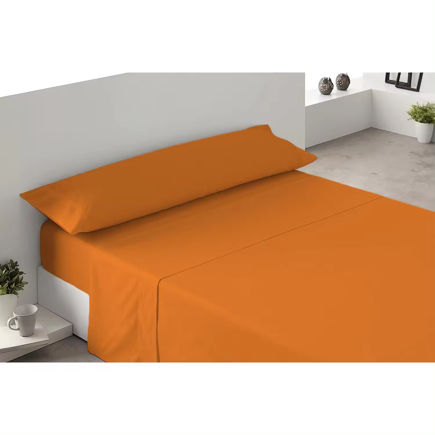 Juego de Sábanas 100% Poliéster 3 Piezas, Para Camas de 90/105/135/150/180/200cm, Profundo hasta 30cm Sabanas, Funda de Almohada - Bajera Ajustable Elastica y Encimera.