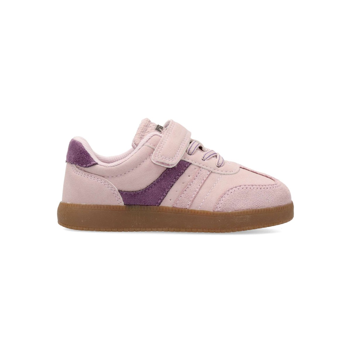 Peke's by Vanessa - Zapatillas deportivas PEKES para niña, estilo casual con cierre adherente y cordón elástico, piel sintética y suela de goma, plantilla acolchada
