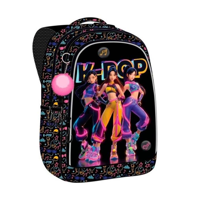 Mochila llavero Pompon K-Pop 32x18x43cm