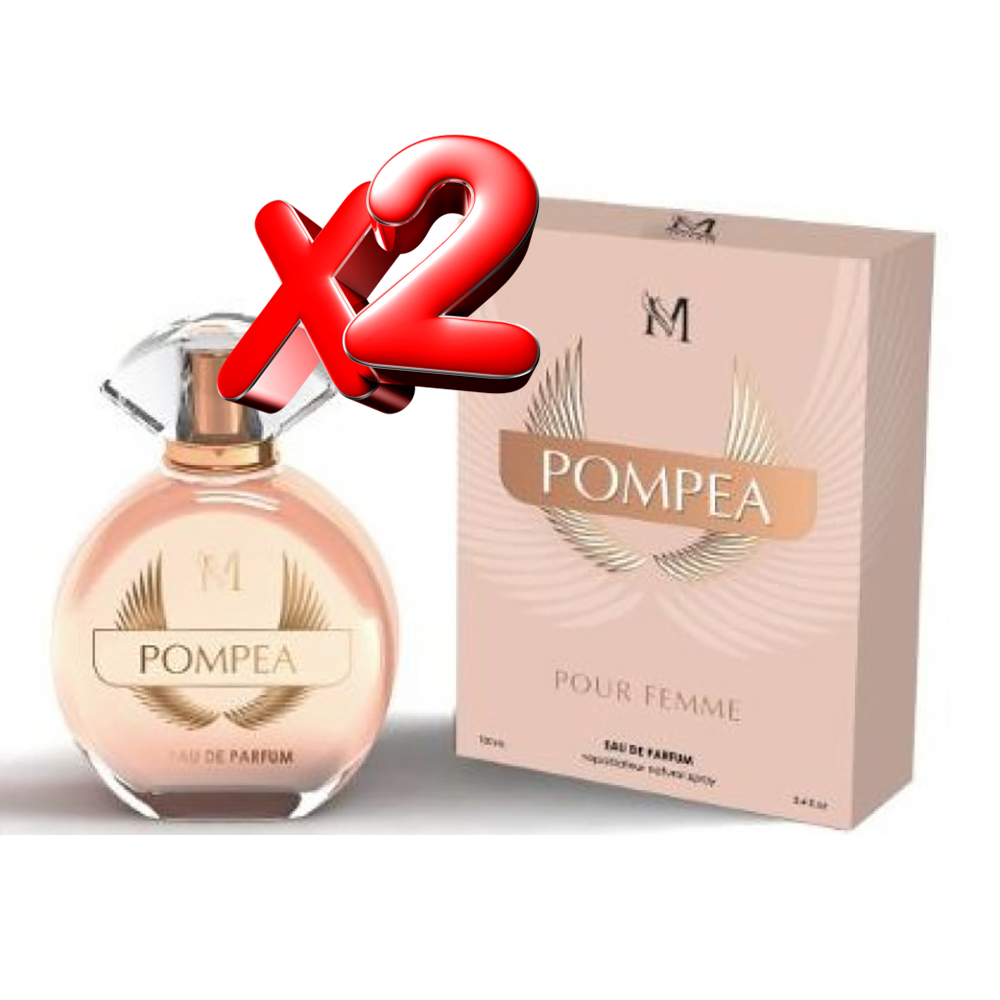 2 Unidades POMPEA Eau de Parfum pour femme 100ml Montage Brands Fragancia inspirada en otros perfumes Perfume Mujer
