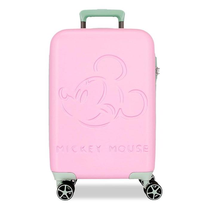 JOUMMA MALETA DE CABINA DISNEY MICKEY CRAZY TRIP 55CM ROSA MICKEY CRAZY TRIP