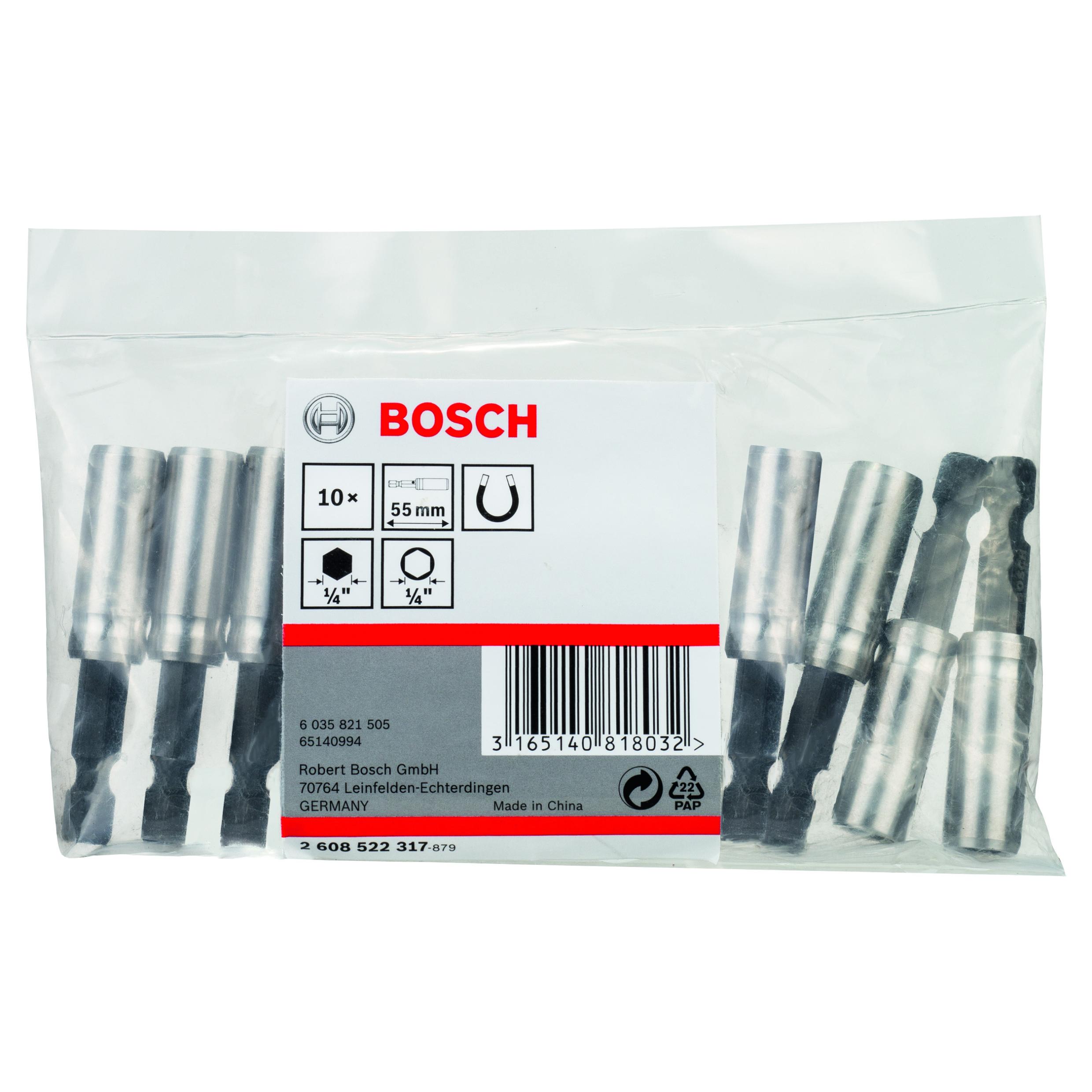 Porta-puntas universal magnético: 10uds | BOSCH 2608522317