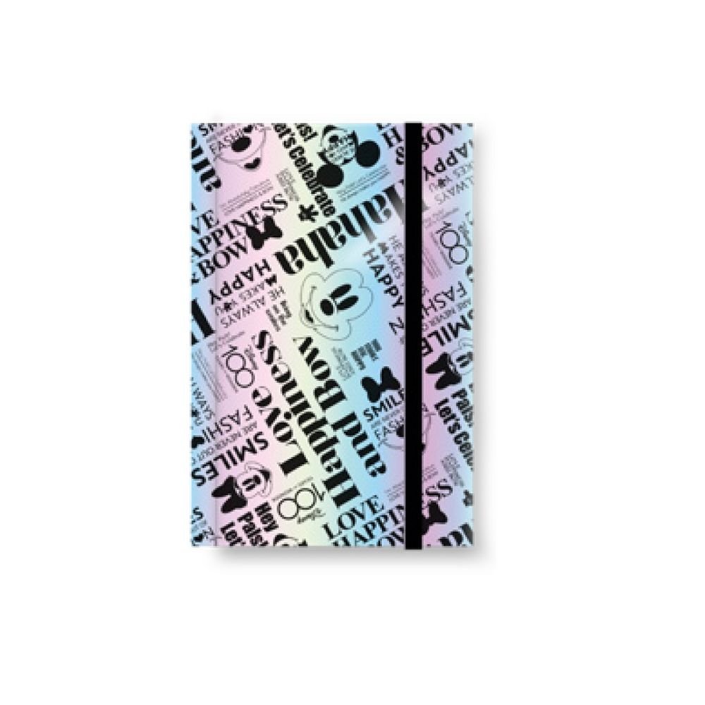 COOLPACK CUADERNO A5 RAYADO BANDA ELASTICA OPAL COLLECTION FROZEN COOLPACK DISNEY 21x14x1 Cms.